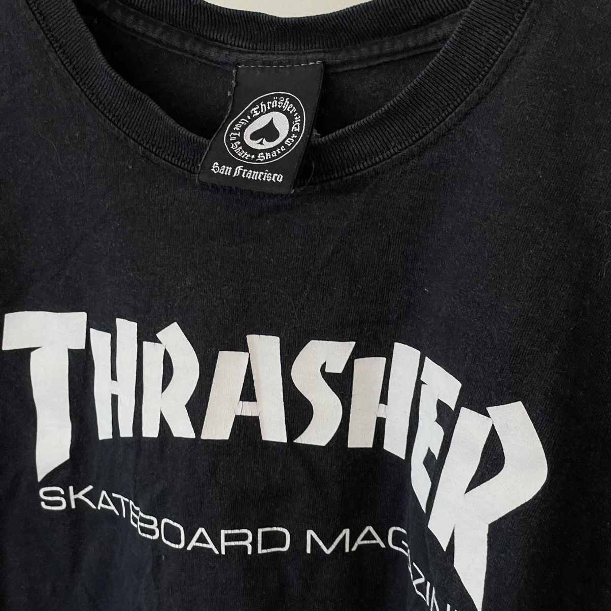 Thrasher Thrasher Skateboard Magazine Sun Faded T-shirt Size US XL / EU 56 / 4 - 5 Thumbnail