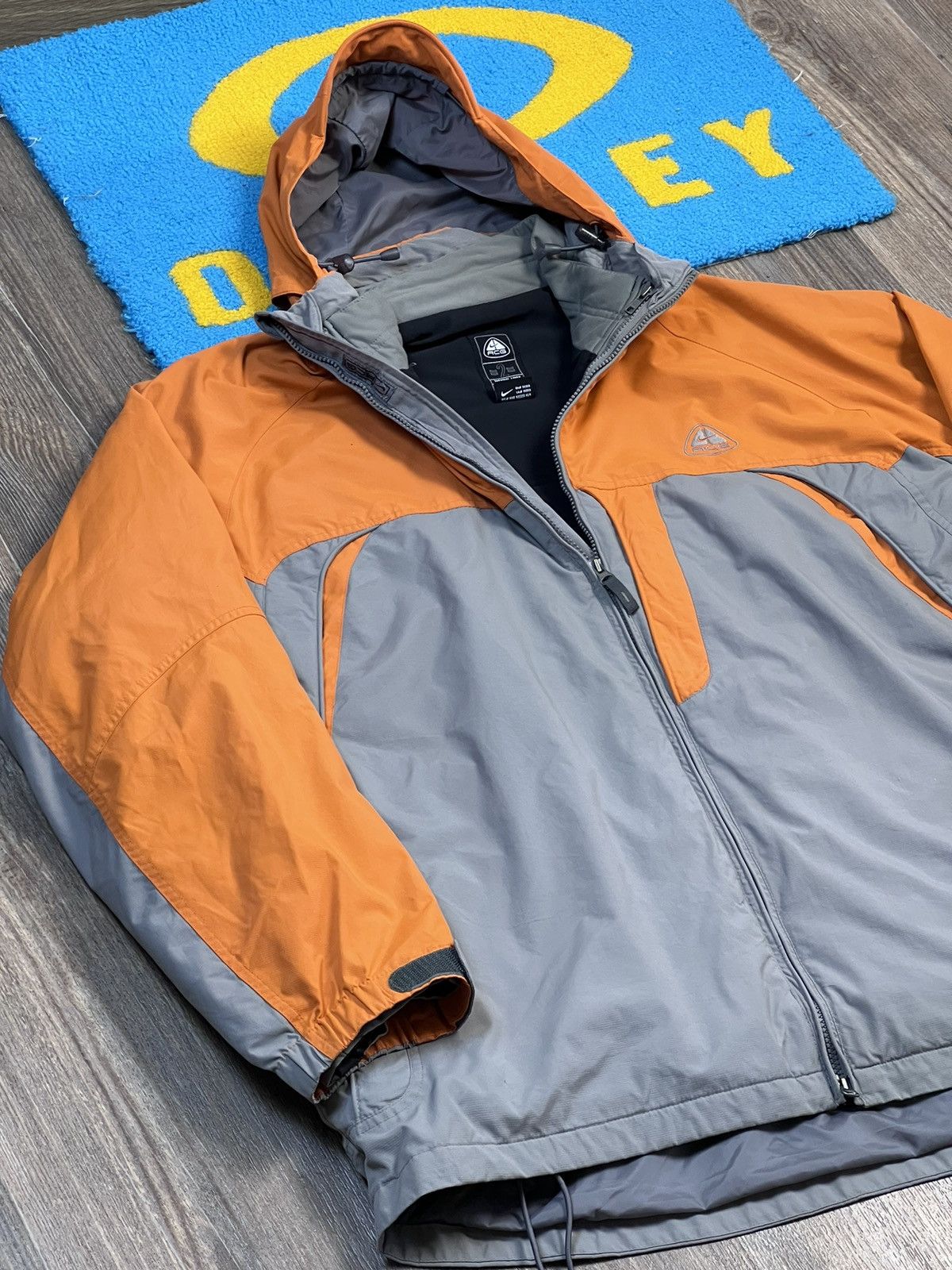 Nike × Nike ACG × Vintage Vintage Nike ACG Winter Jacket With Thermal Lining Orange Size US XL / EU 56 / 4 - 5 Thumbnail