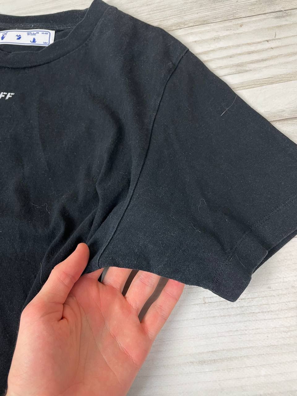 Off-White Off White Black Stencil Arrows Oversized T-Shirt Size US M / EU 48-50 / 2 - 4 Thumbnail