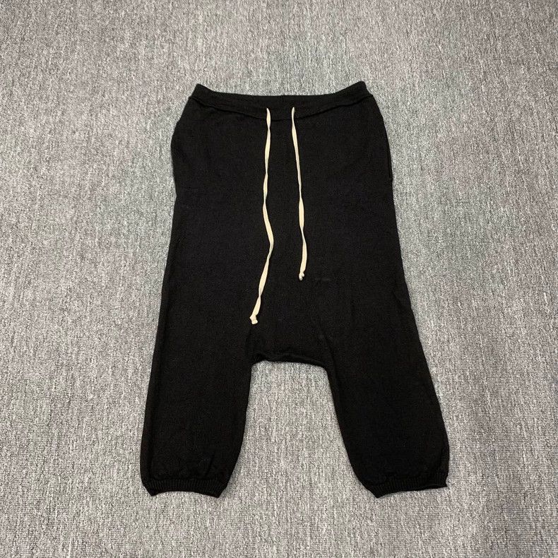 Rick Owens Rick Owens Wool Drop Crotch Pants Size S Size US 26 / EU 42 - 1 Thumbnail