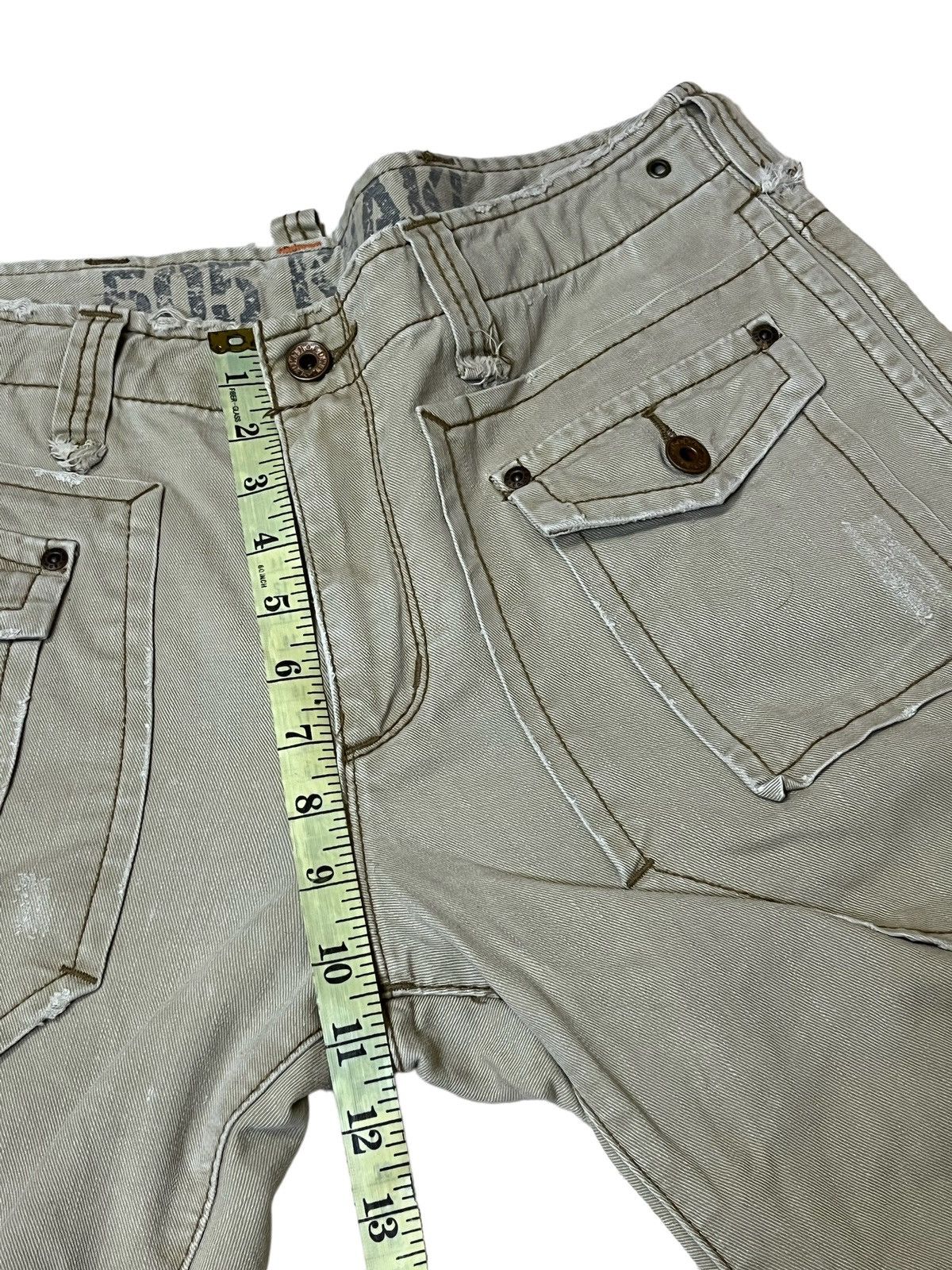 Edwin SICK🔥EDWIN TYPE 505 KHAKI FLARE TACTICAL PANT Size US 34 / EU 50 - 14 Thumbnail