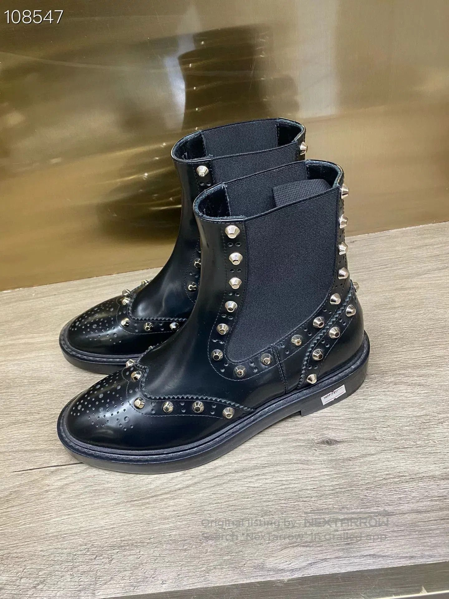 Balenciaga Balenciaga New Studded Short Boots. Size US 6 / IT 36 - 2 Thumbnail