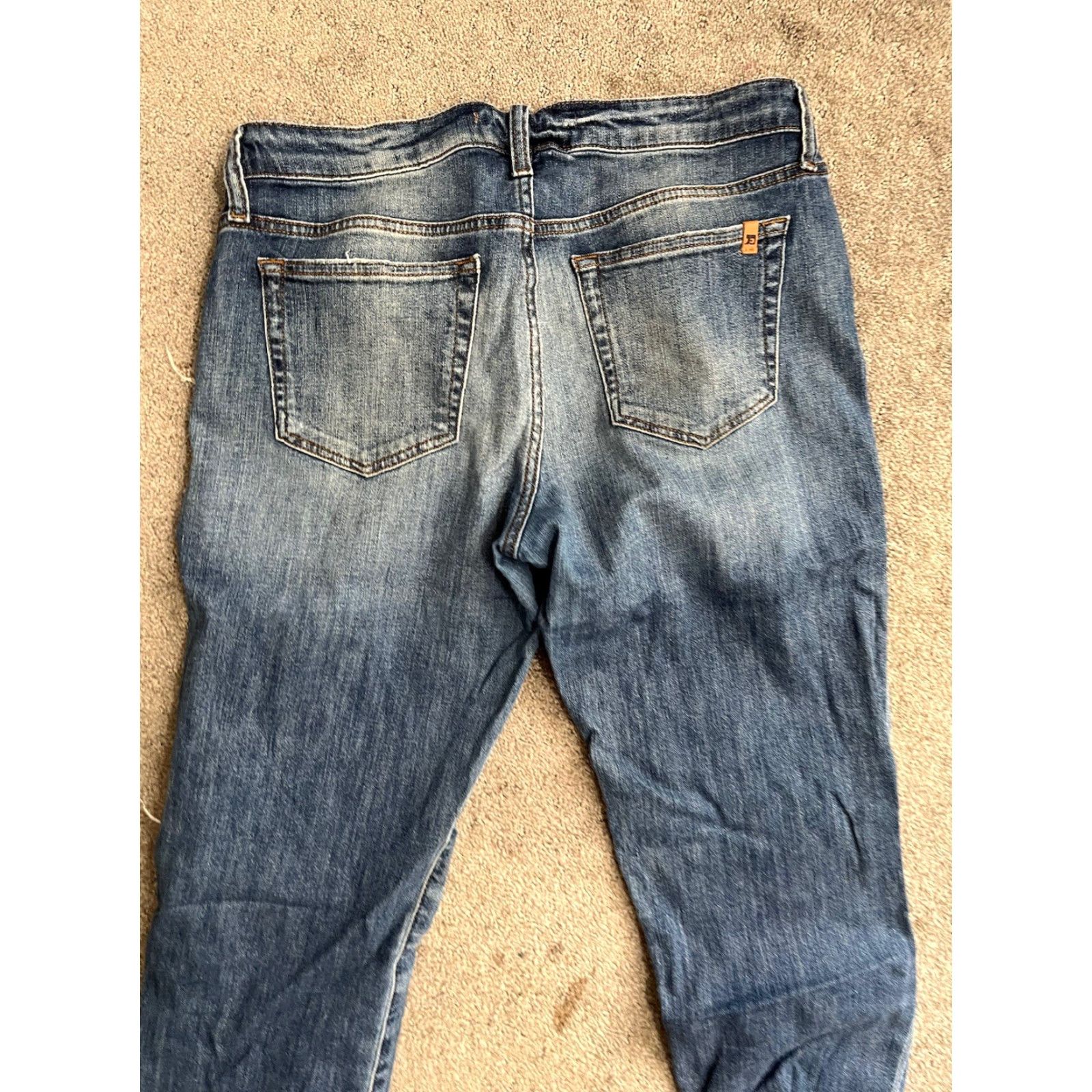 Vintage Women’s Joe's Jeans Size 29 Crop Slim Boyfriend Blue Denim Stretch UEC Size 29" - 2 Thumbnail