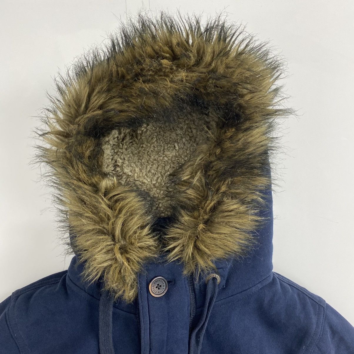 Abercrombie & Fitch Abercrombie & Fitch Sherpa Fur Zipp Hoodie Ifsixwasnine Size US L / EU 52-54 / 3 - 2 Thumbnail