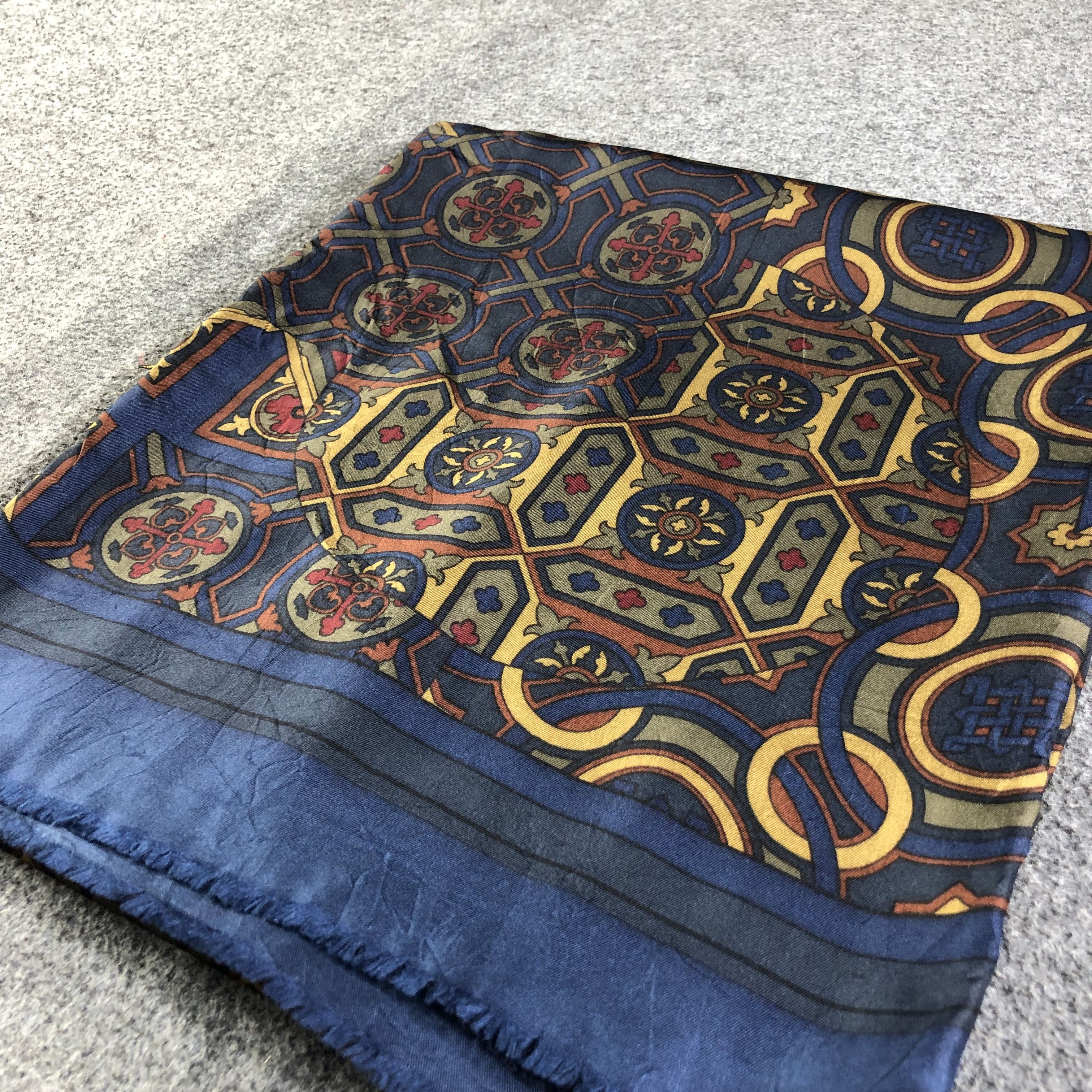 Hypebeast Luxury Silk Wool Scarf Muffler V1358 Size ONE SIZE - 3 Thumbnail