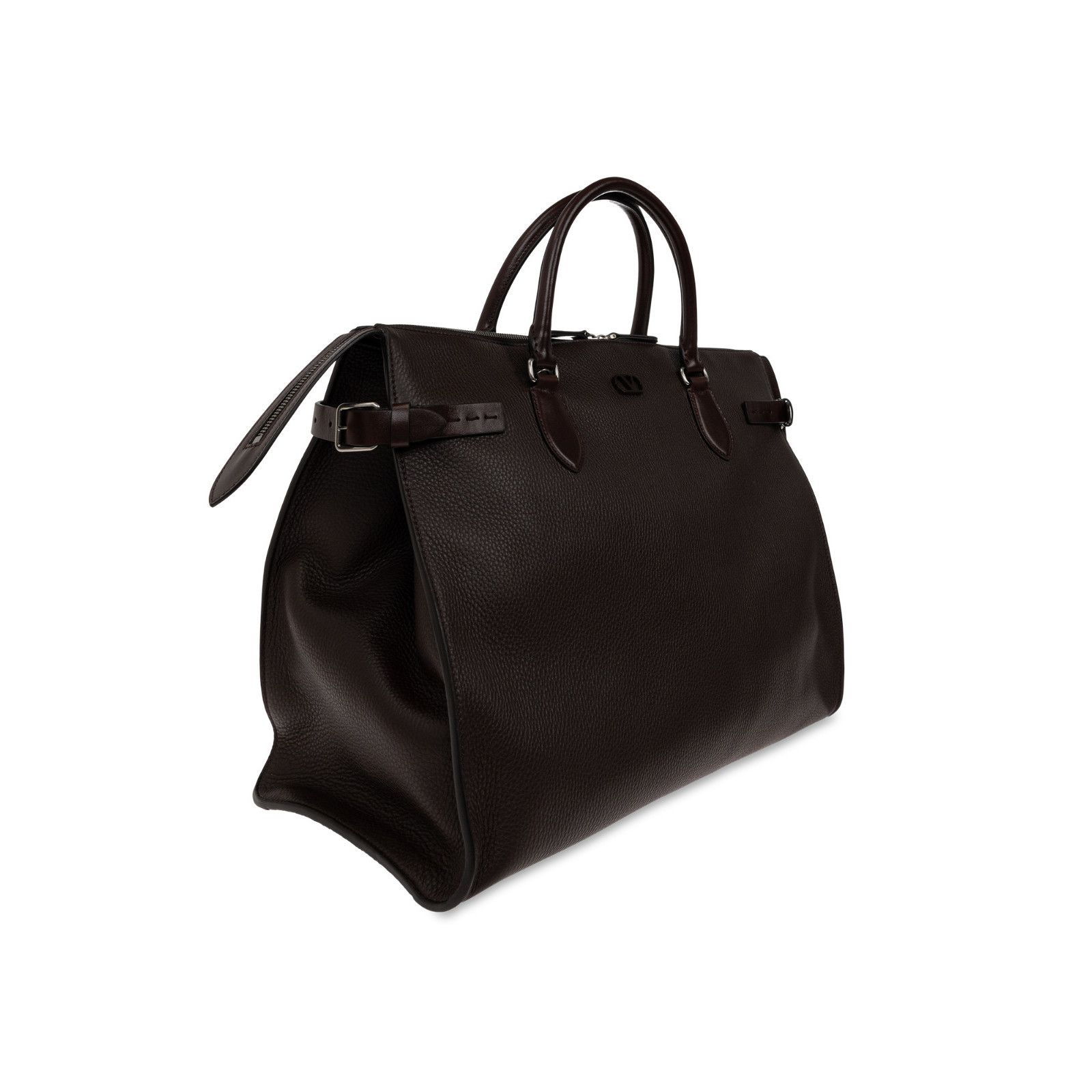 Valentino VALENTINO GARAVANI Brown Leather Top Handle Bag New & Authen Size ONE SIZE - 3 Thumbnail