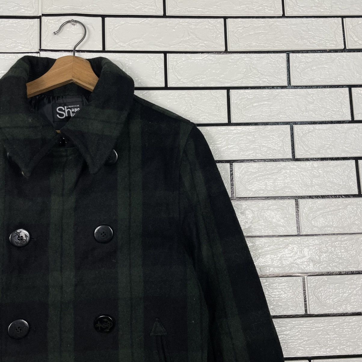 Japanese Brand Shape Shifter By Freak's Store Double Breasted Tartan Jacket Size US M / EU 48-50 / 2 - 5 Thumbnail
