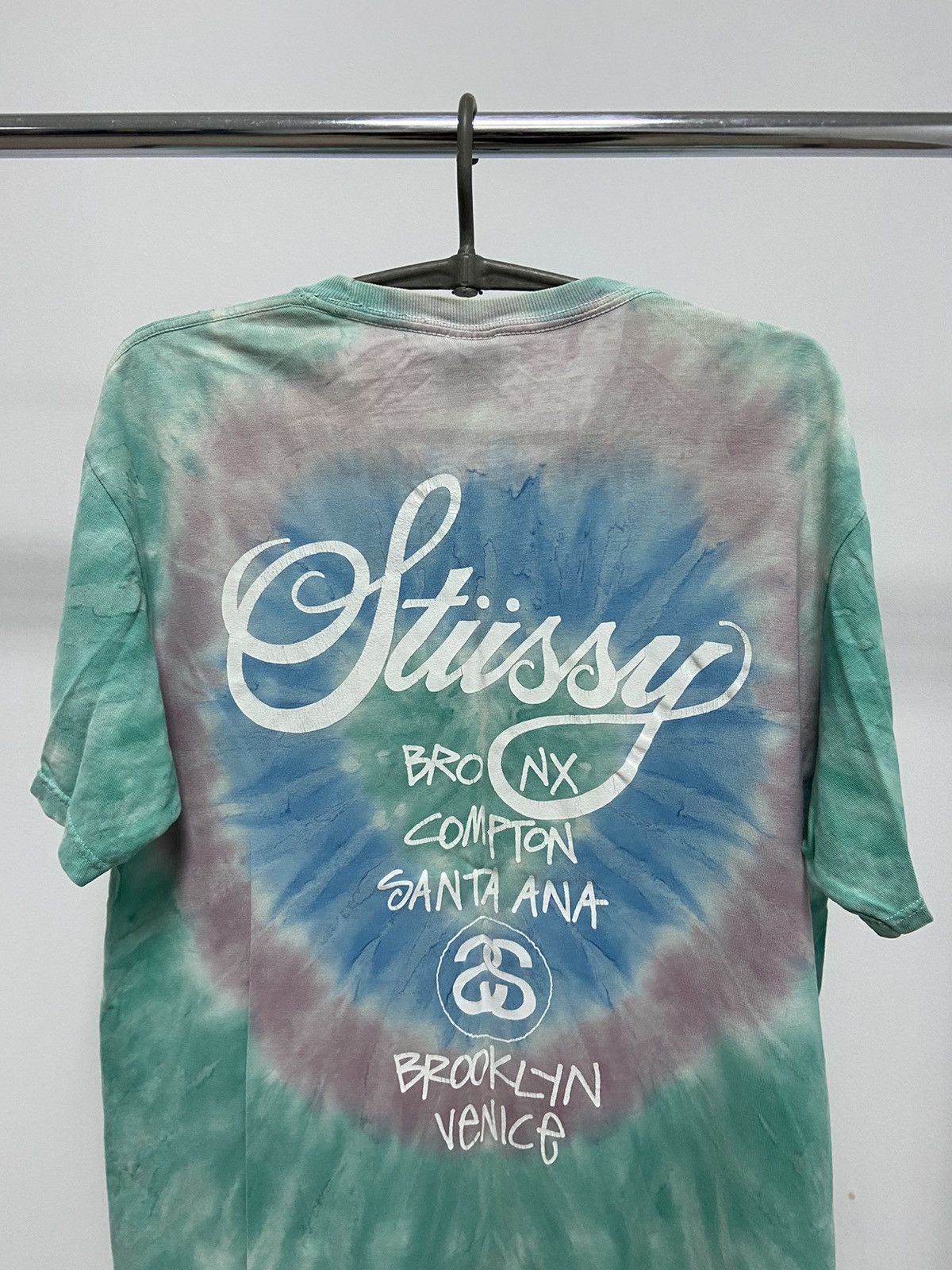 Other Stussy Tie Die Vintage T Shirt Big Logo Skate Y2K Overprint Size US M / EU 48-50 / 2 - 4 Thumbnail