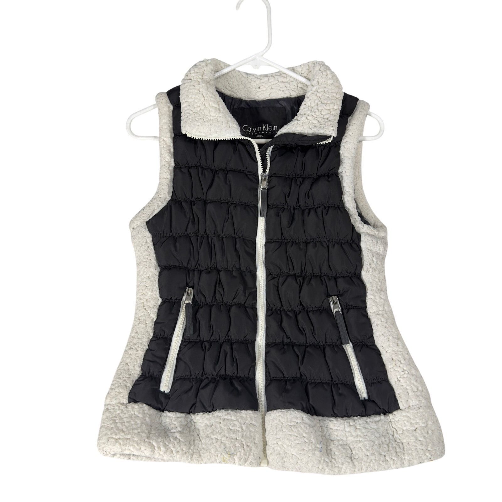 Robert Talbott Calvin Klein Performance Puffer Vest Woman M Zip Pockets Size M / US 6-8 / IT 42-44 - 1 Thumbnail