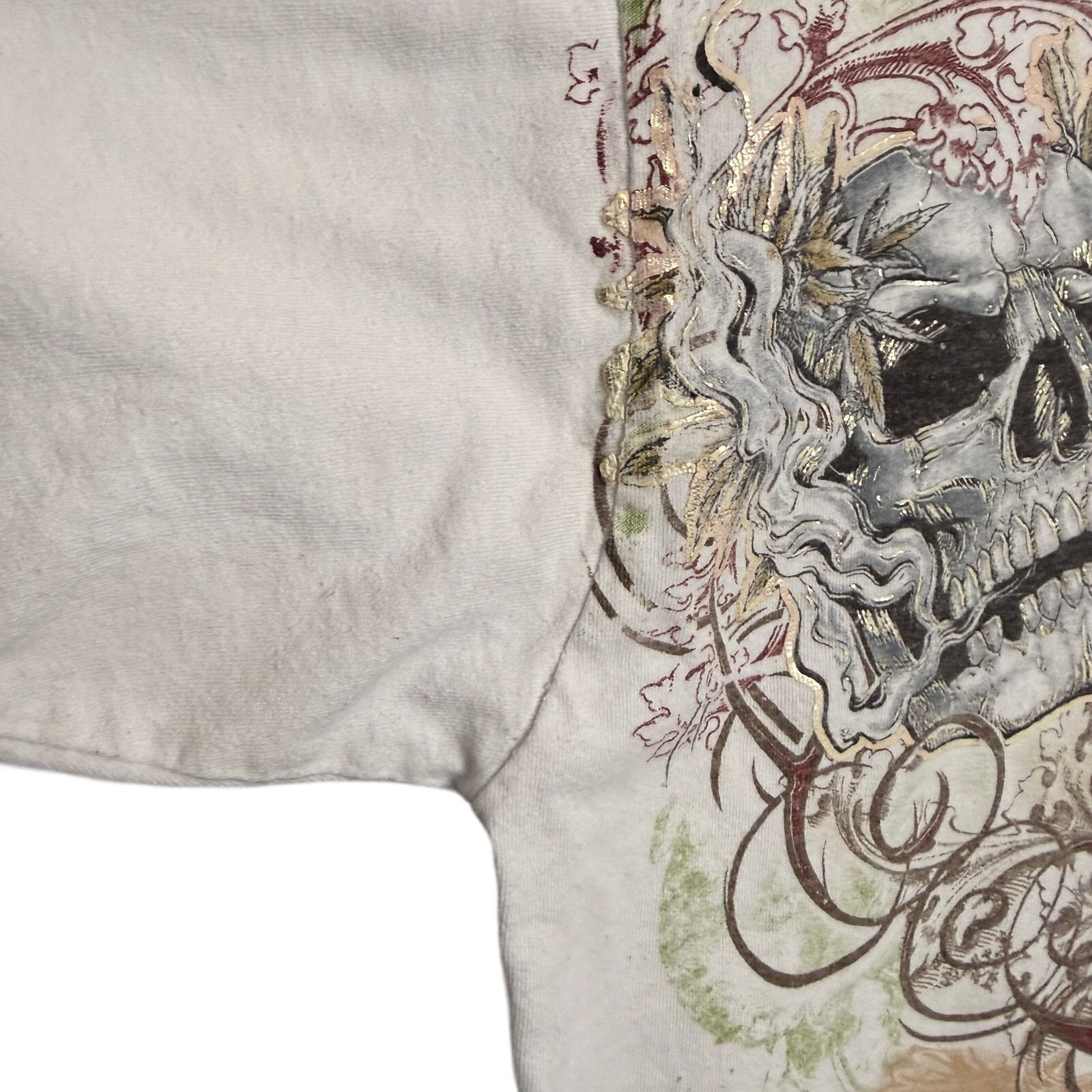 Gildan Vintage Y2K Don't Panic It's Organic Cannabis T Shirt XL Size US XL / EU 56 / 4 - 5 Thumbnail