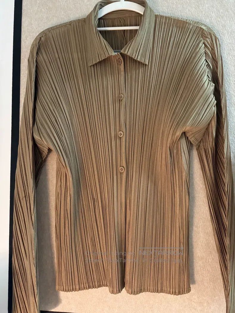 Issey Miyake Issey Miyake Brown Coat Size M / US 6-8 / IT 42-44 - 3 Thumbnail