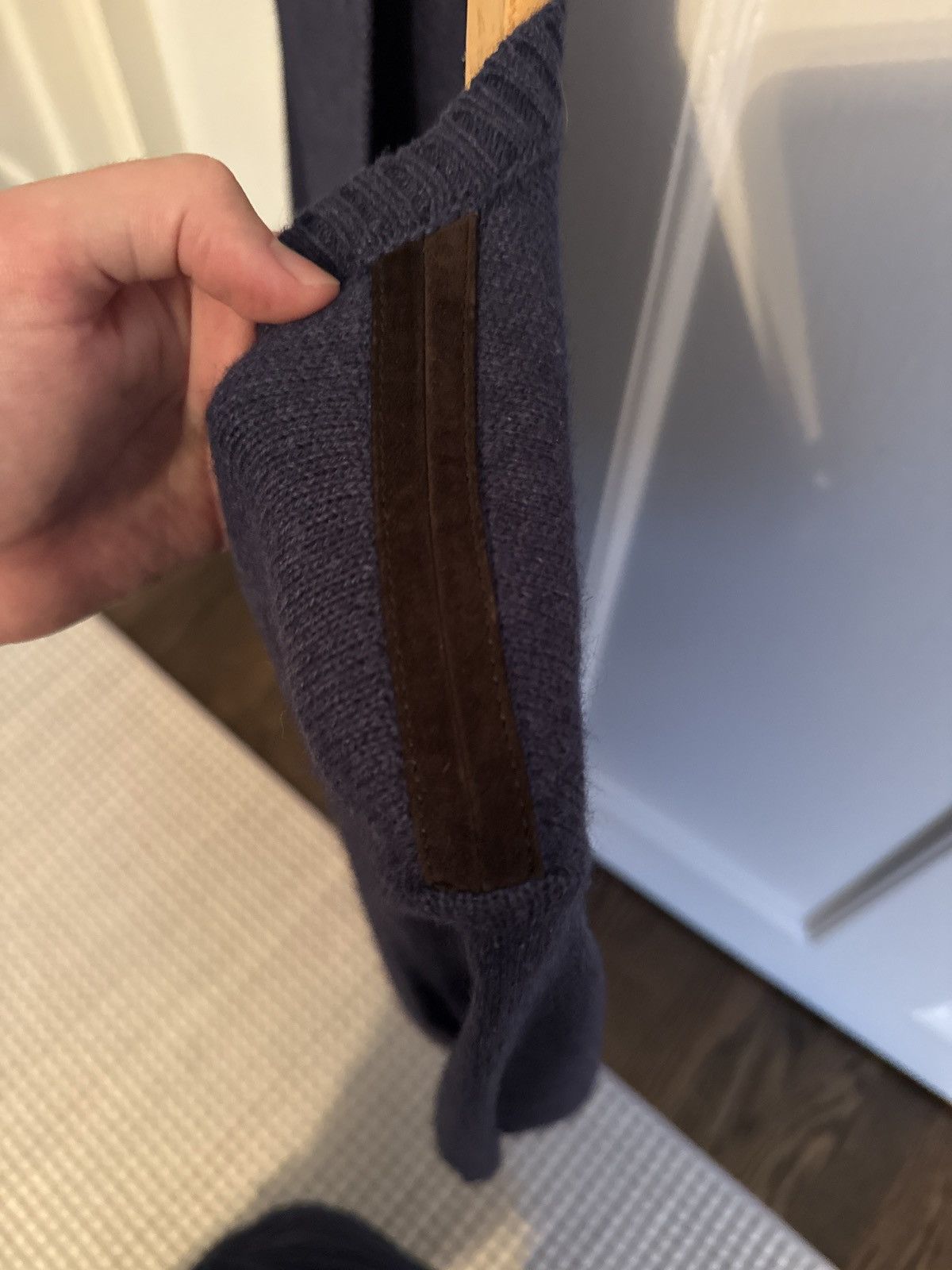 Gucci Gucci silk/alpaca sweater with suede details. Size US S / EU 44-46 / 1 - 3 Thumbnail