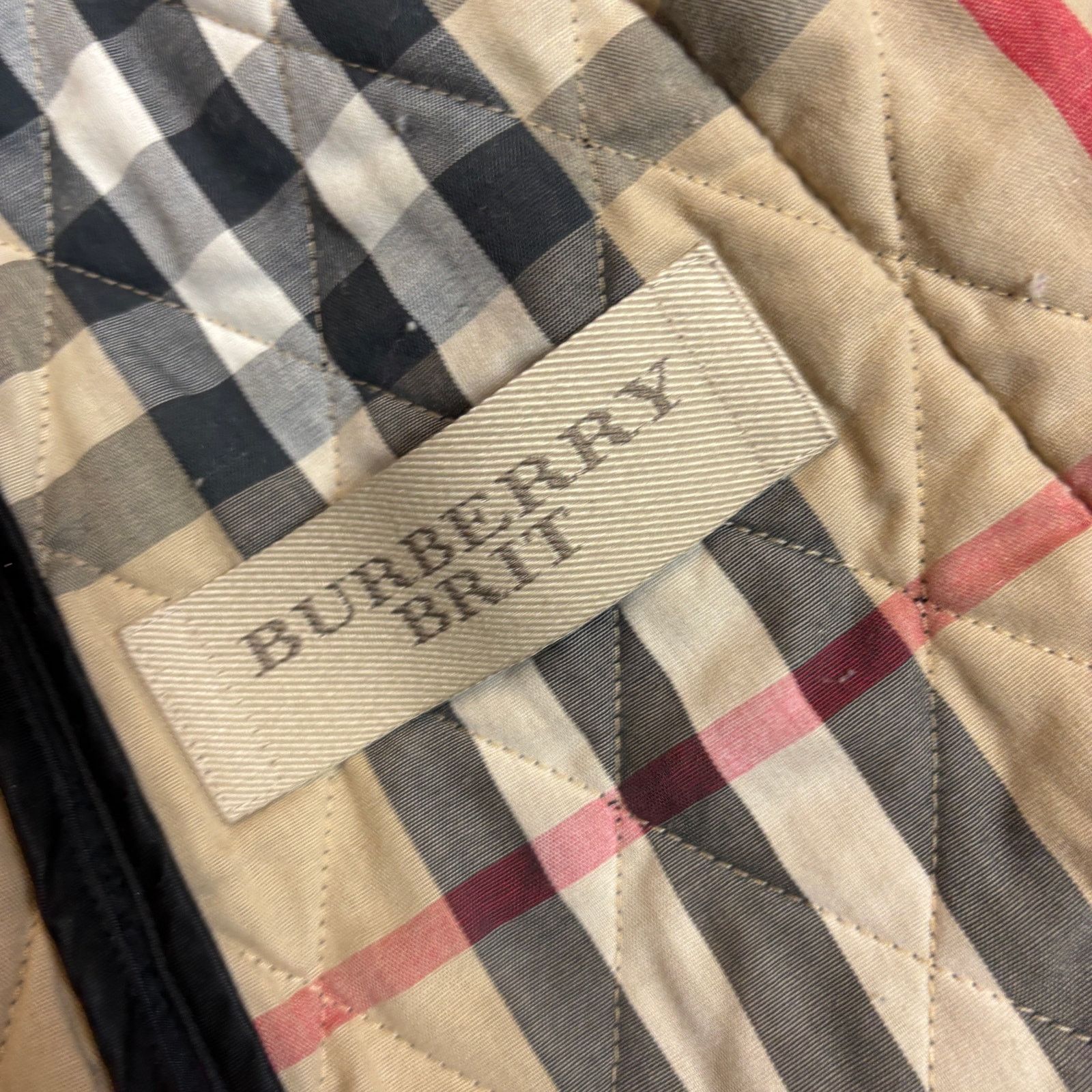 Burberry Burberry Brit Quilted Nova Check Button Jacket Women's Small Size S / US 4 / IT 40 - 7 Thumbnail