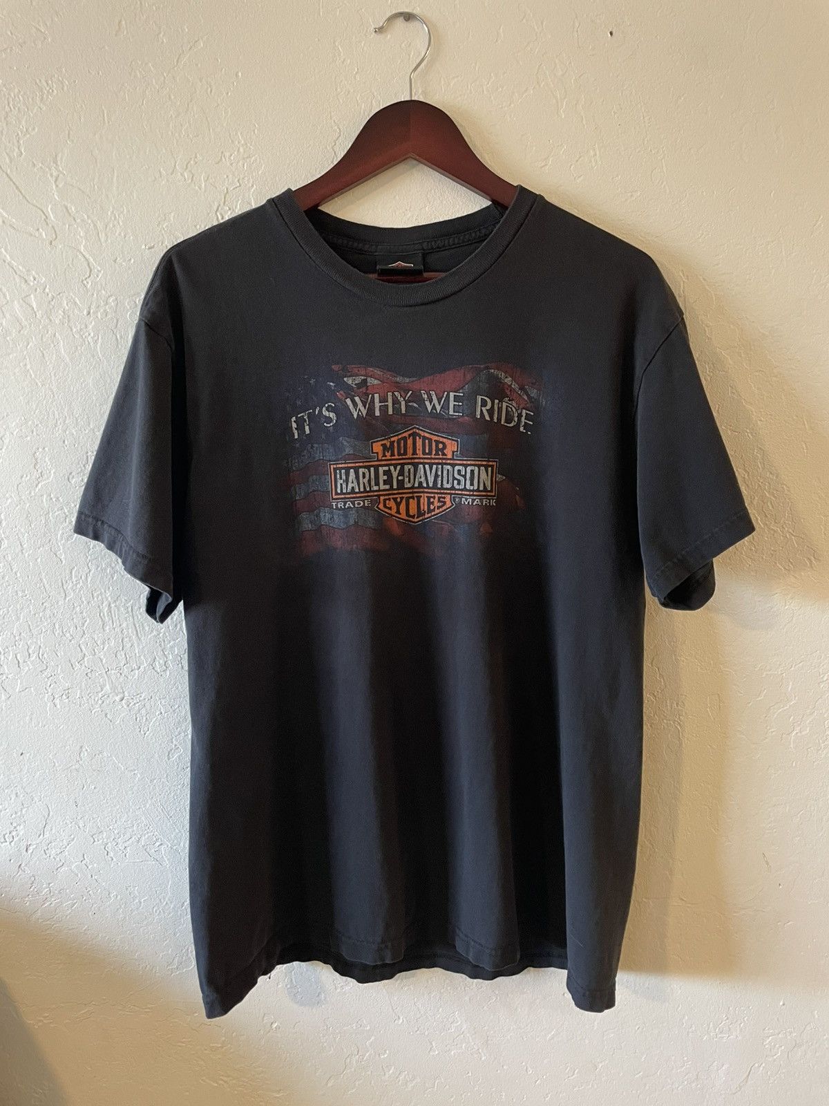 Harley Davidson Vintage 2000s Harley Davidson New Mexico tee Large 21.5 X 27 Size US XL / EU 56 / 4 - 1 Thumbnail