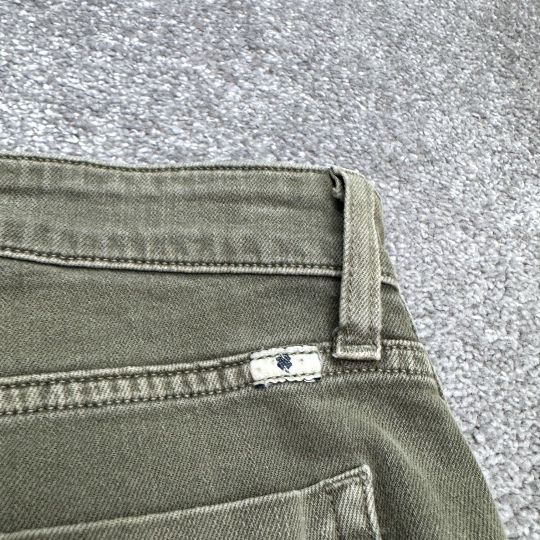 Lucky Brand Lucky Brand Brooke Skinny Jeans Womens 10 Olive Green High Rise Denim City Outdoor Comfort Stretch Size 32" / US 10 / IT 46 - 5 Thumbnail
