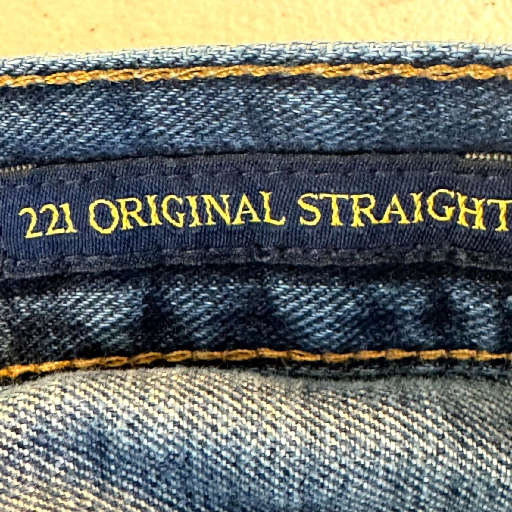 Lucky Brand Lucky Brand Jeans 38 X 32 Black Denim Stretch Mid-Rise Straight Leg Men's Jeans Size US 38 / EU 54 - 7 Thumbnail