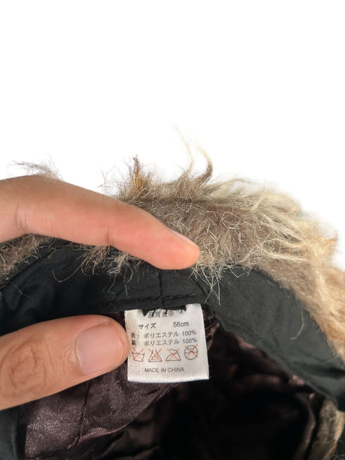 14th Addiction × Japanese Brand × Le Grande Bleu (L.G.B.) Punk Bondage Style Fur Hats Rare ☠️☠️ Size ONE SIZE - 6 Thumbnail