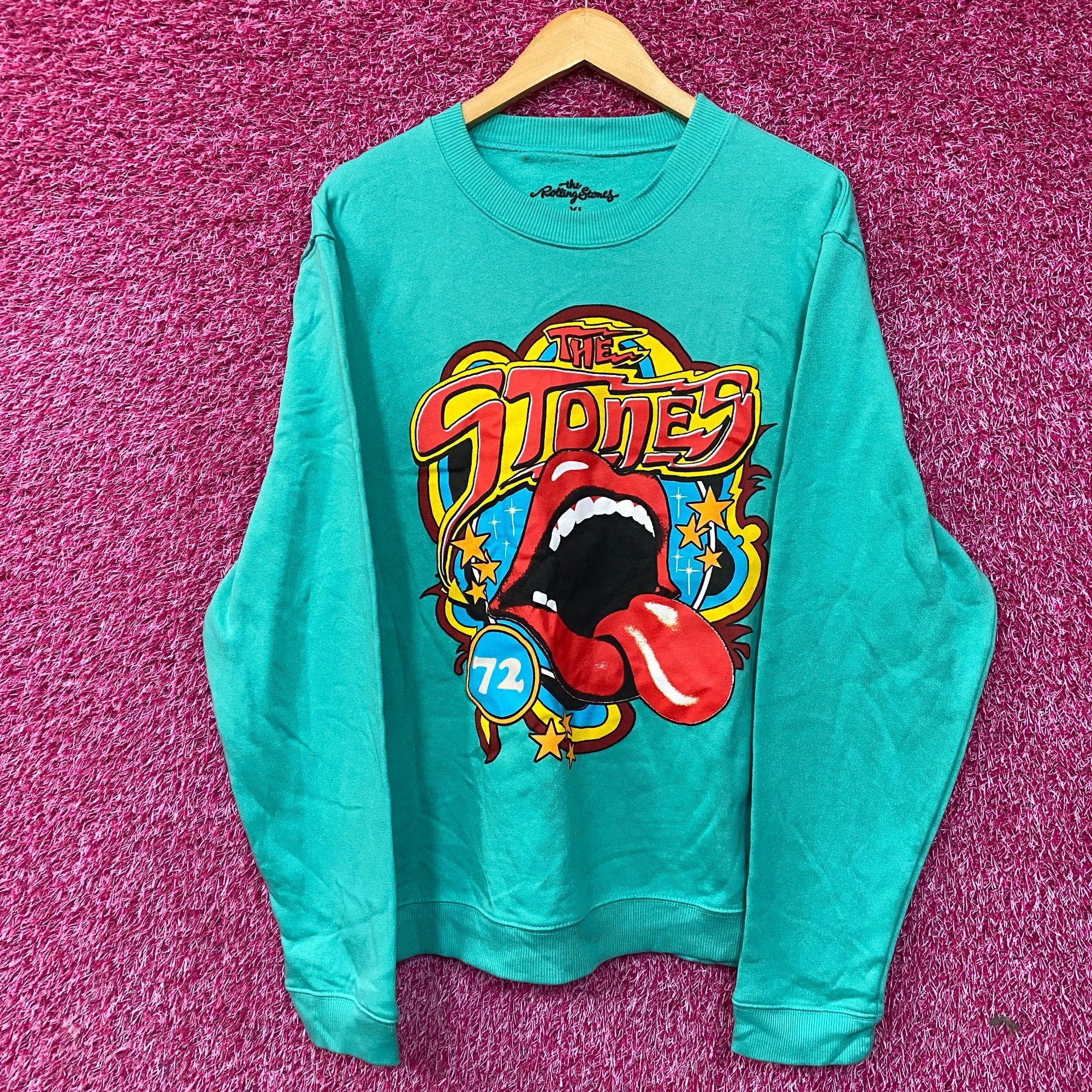 The Rolling Stones The Rolling Stones Tongue Logo Crewneck size XL Size US XL / EU 56 / 4 - 1 Thumbnail