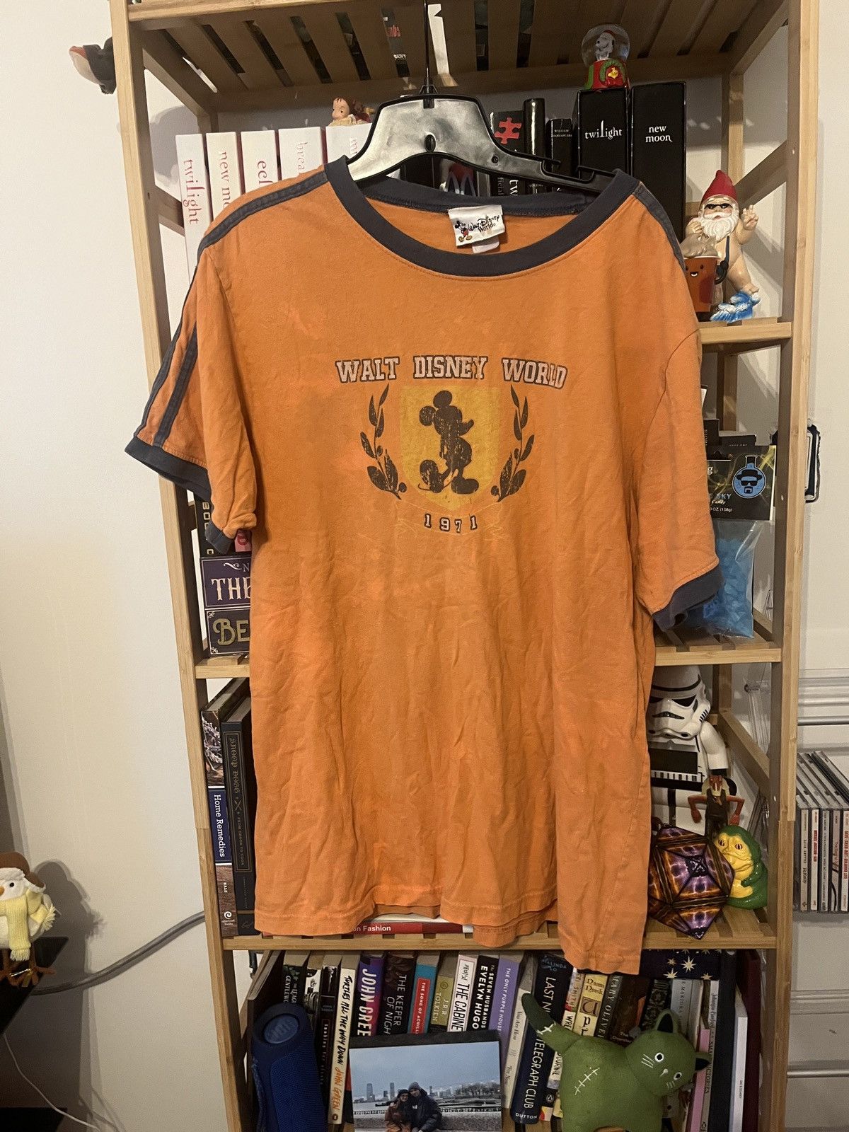Disney × Mickey Mouse × Vintage Vintage Walt Disney World Mickey Mouse Ringer T Shirt Size US L / EU 52-54 / 3 - 1 Thumbnail