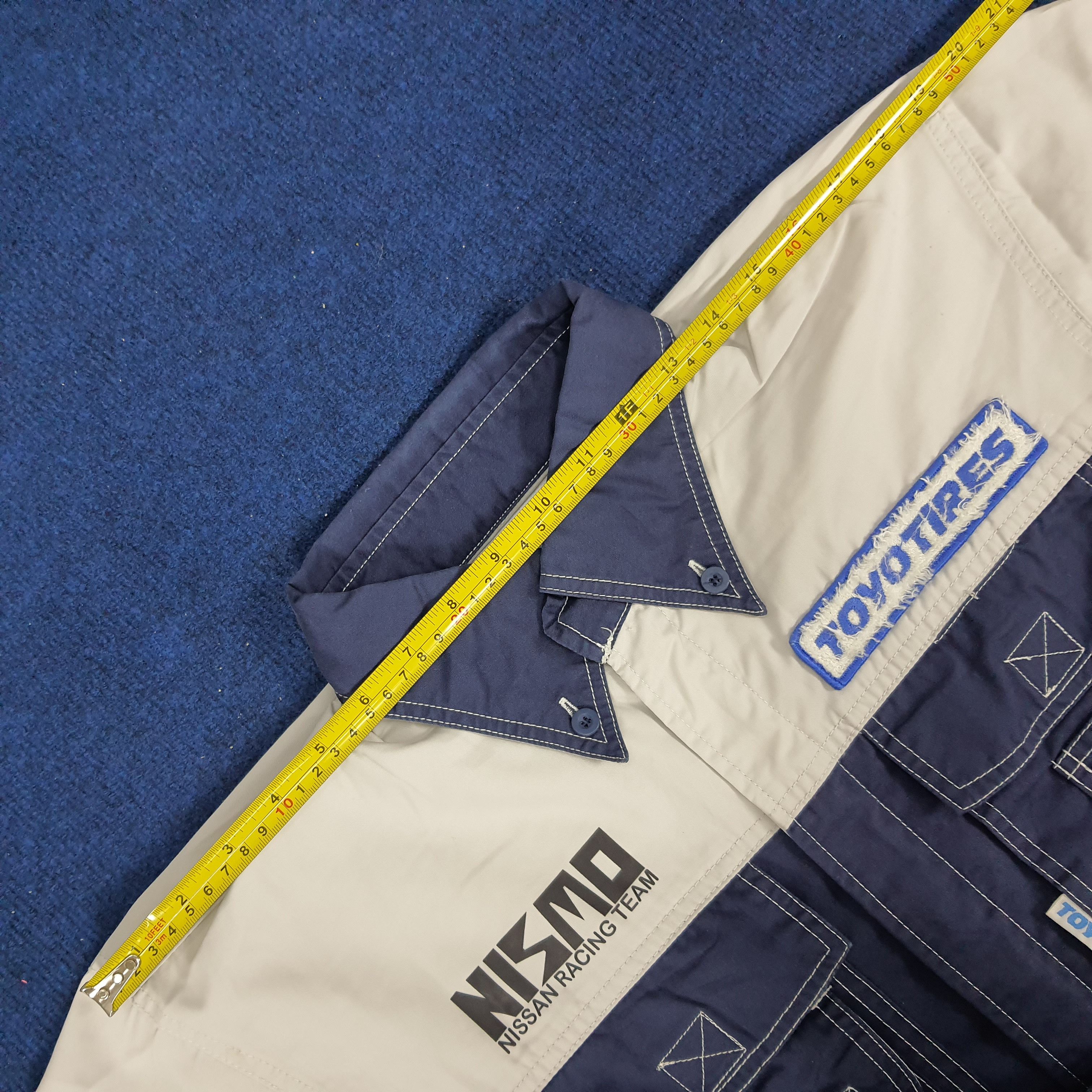 Japanese Brand × Vintage Vintage NISMO Nissan Racing Team Toyo Tires Worker Coverall Size US M / EU 48-50 / 2 - 12 Thumbnail
