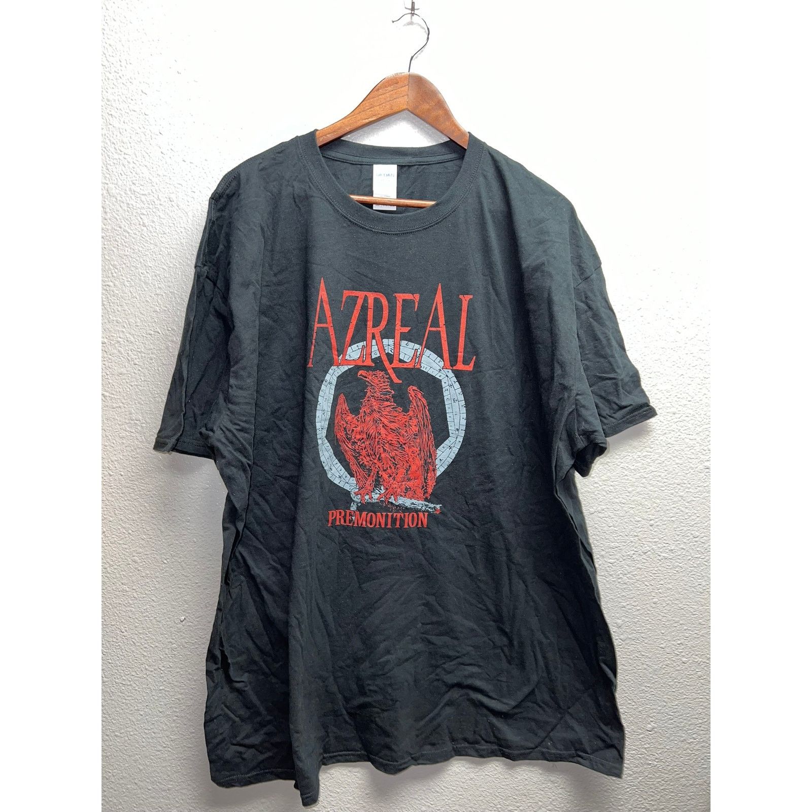 Gildan Azreal Shirt Premonition Album Cover Tour Nu Metal Tee 3XL Size US XXL / EU 58 / 5 - 1 Thumbnail
