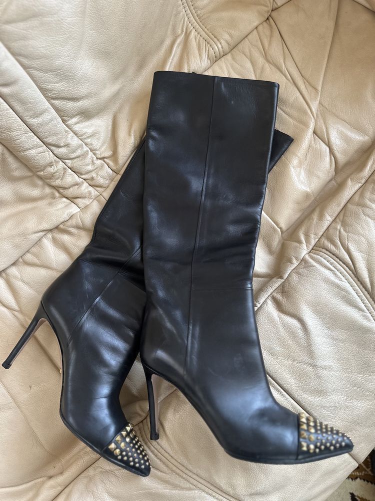 Gucci Gucci Leather Heels Boots Size US 6.5 / IT 36.5 - 3 Thumbnail
