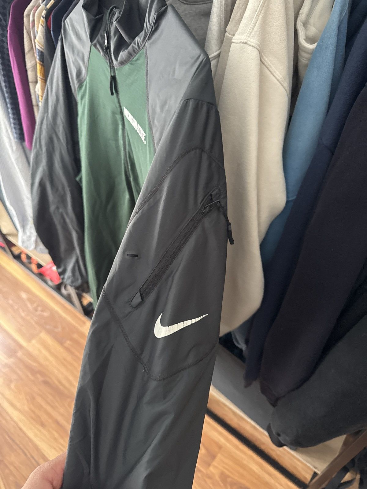 Nike Michigan State Half Zip Size US M / EU 48-50 / 2 - 3 Thumbnail
