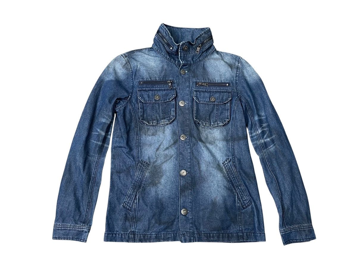 Japanese Brand Vintage Growth By Grail Denim Jacket Civarize Size US M / EU 48-50 / 2 - 1 Thumbnail
