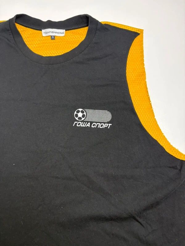 Gosha Rubchinskiy Gosha Rubchinskiy Football Mesh Tank Top Size US XL / EU 56 / 4 - 2 Thumbnail