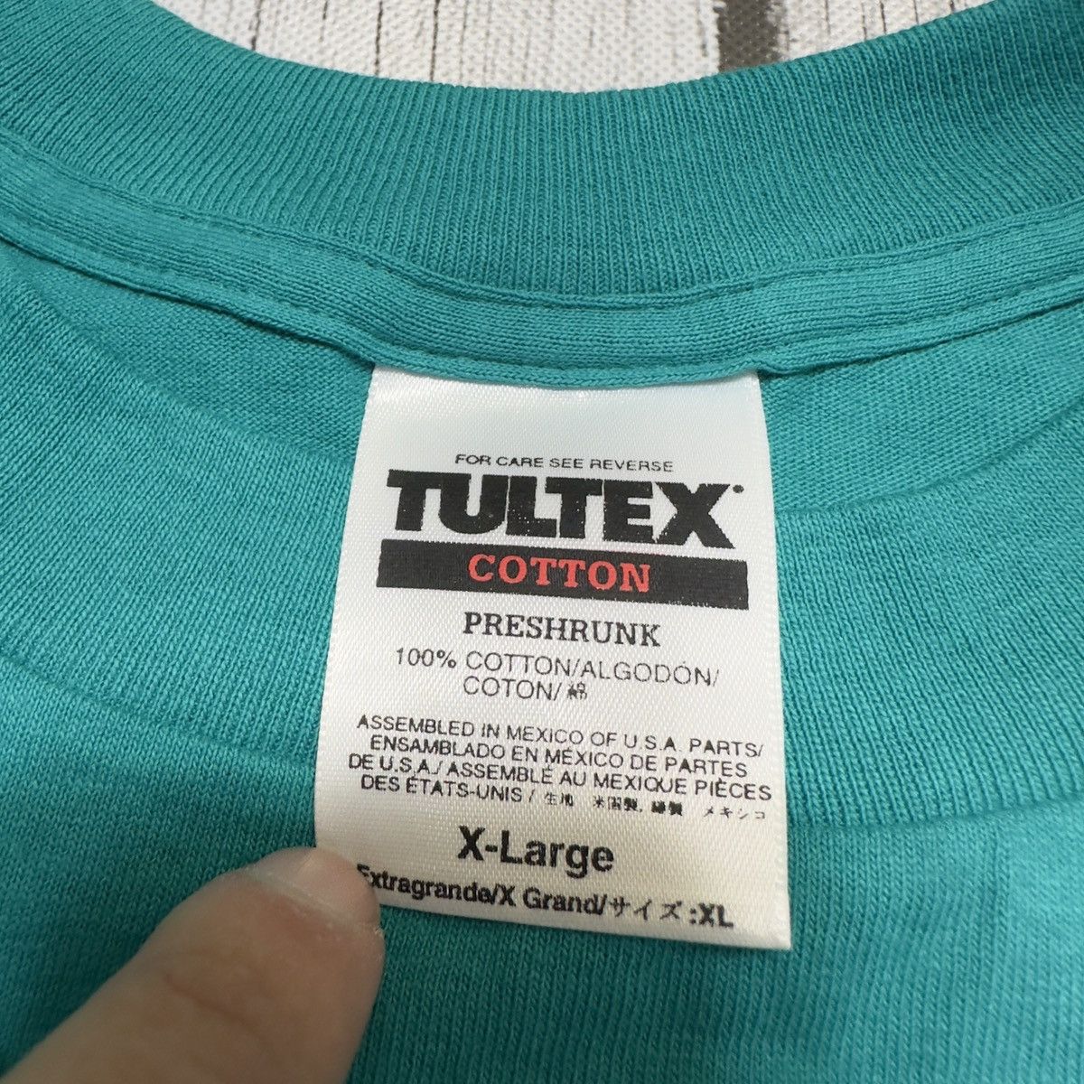 Tultex × Vintage Vintage Luxor tee Size US XL / EU 56 / 4 - 4 Thumbnail