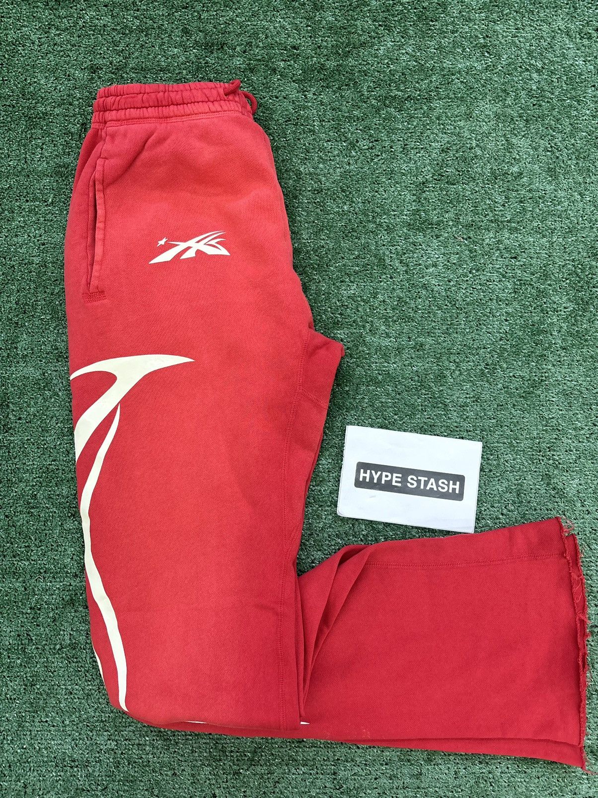 HELLSTAR Hellstar Red Sports Sweats Size US 37 - 6 Thumbnail