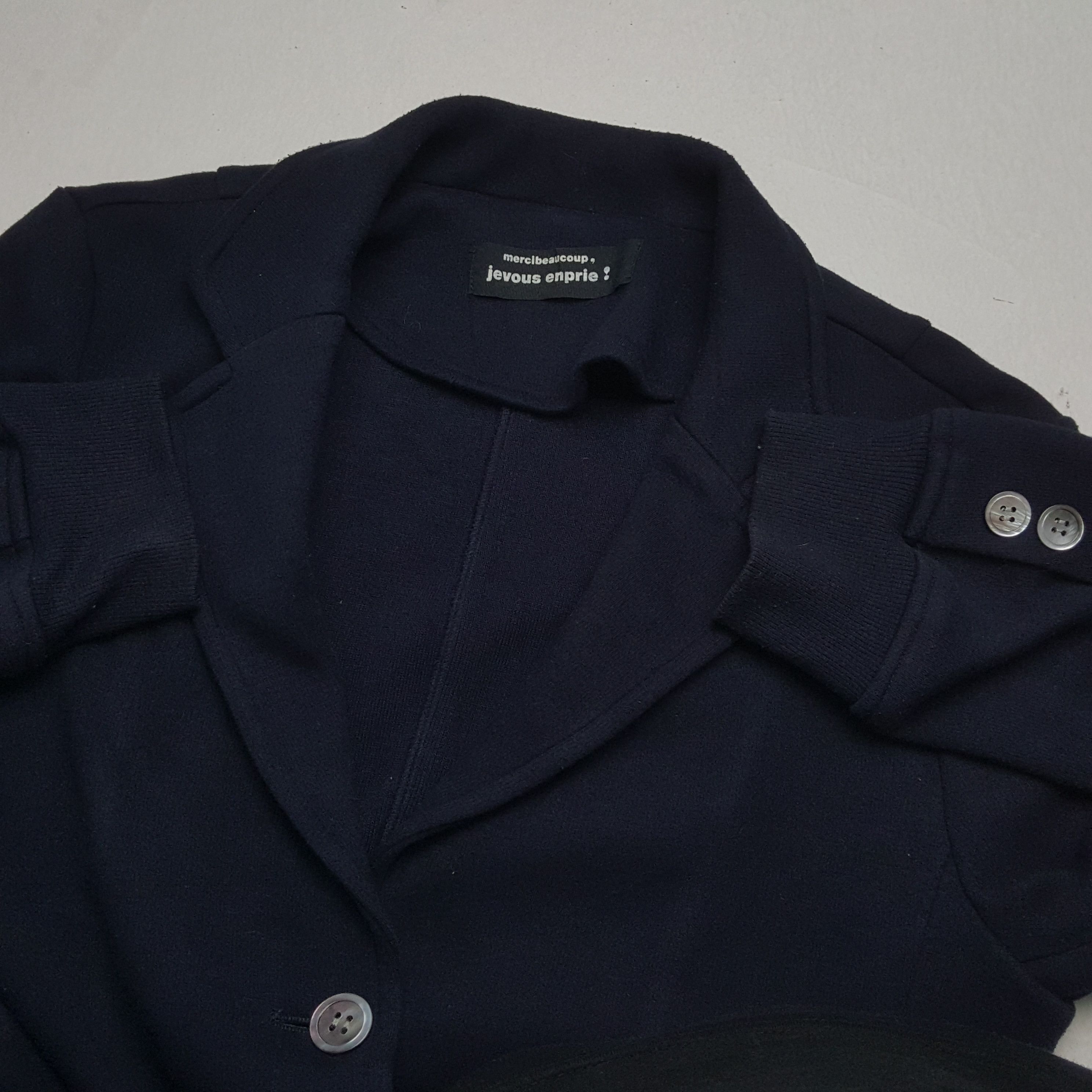 Issey Miyake × Vintage × mercibeaucoup MERCIBEAUCOUP Japanese Designer Brand Issey Miyake Blazer Size S / US 4 / IT 40 - 7 Thumbnail