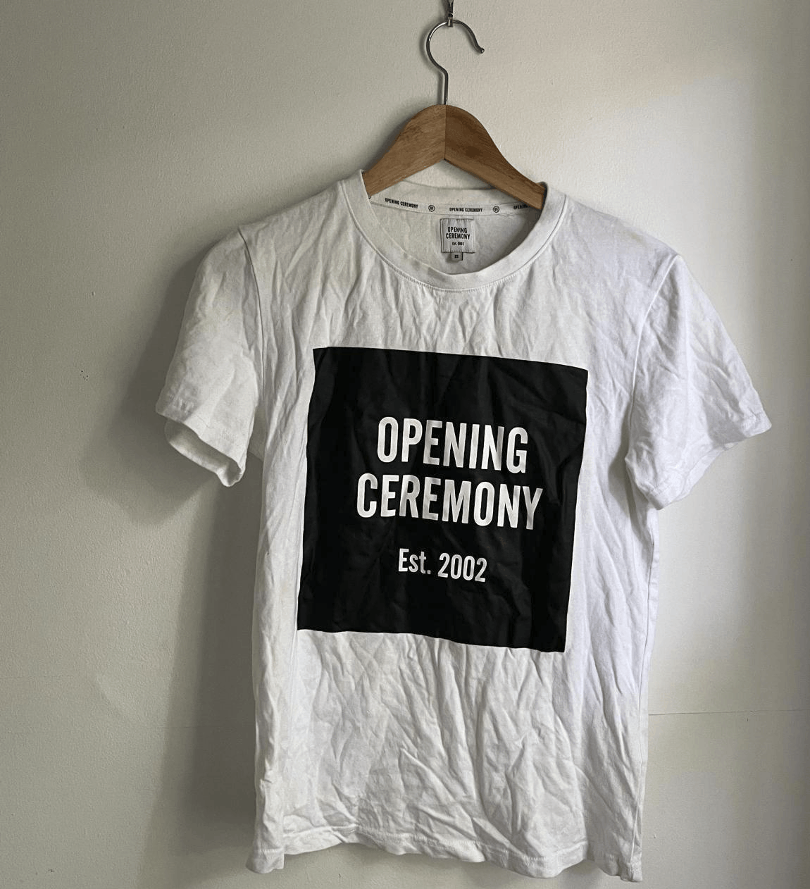 Opening Ceremony Opening Ceremony Men's White T-shirt Size US XS / EU 42 / 0 - 1 Thumbnail