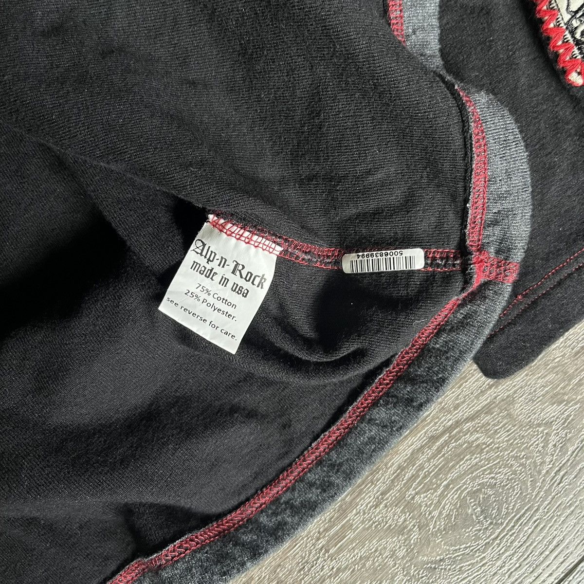 Vintage Alp N Rock Flight Crew Longsleeve Shirt Canada Grey Black Size US L / EU 52-54 / 3 - 7 Thumbnail