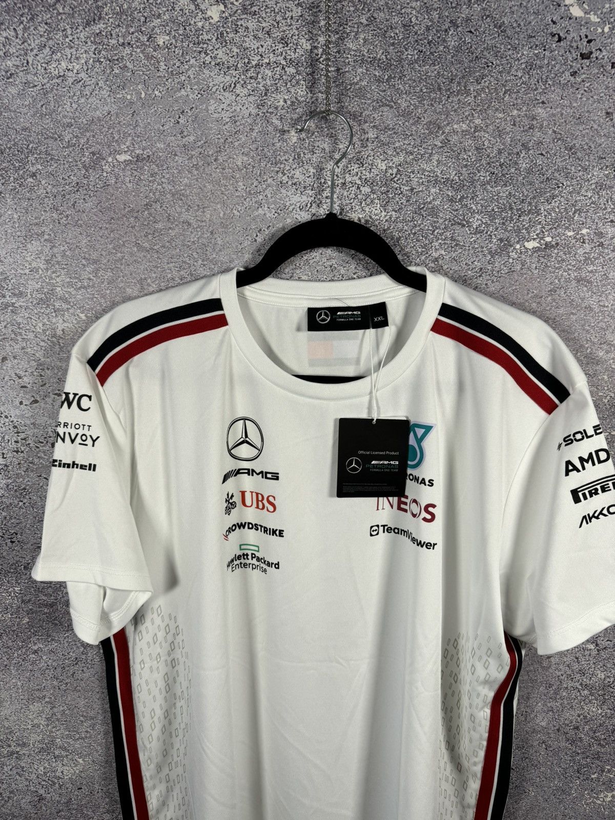 Formula 1 × Mercedes-Benz AMG Petronas Formula 1 Team Racing New T shirt Blokcore Size US XXL / EU 58 / 5 - 3 Thumbnail