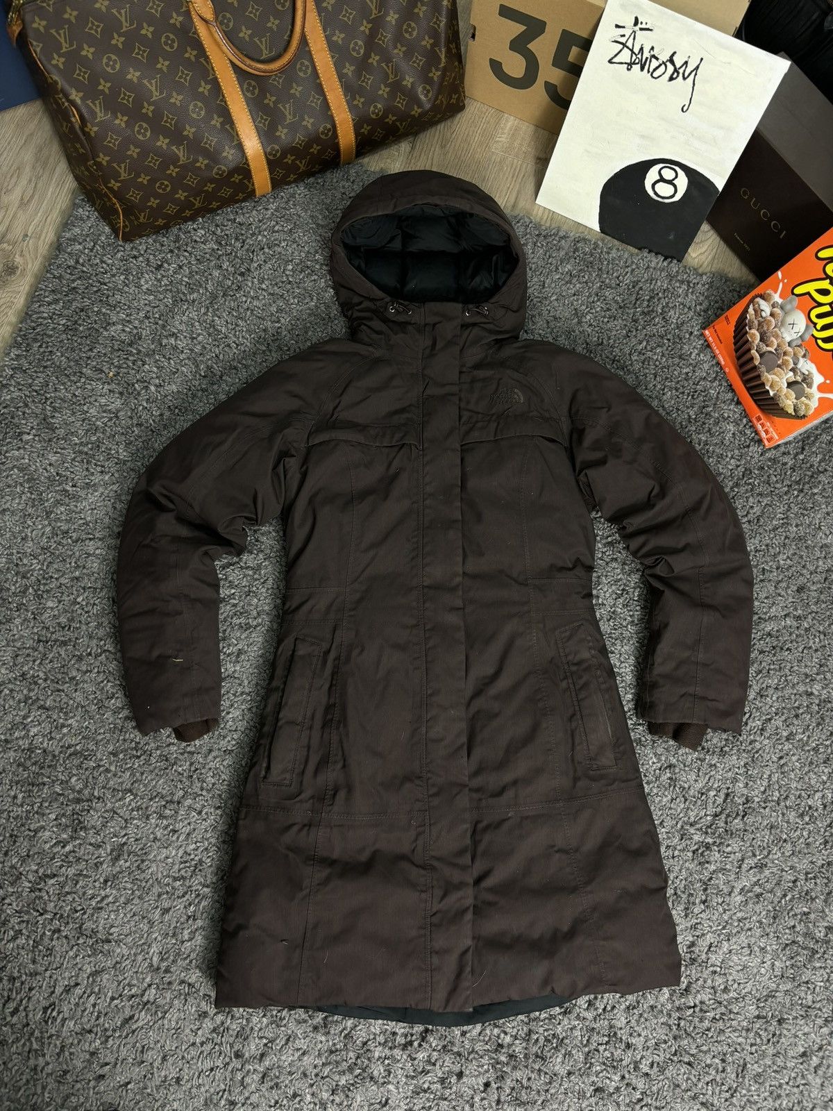 Goretex × The North Face Gorpcore RARE Brown Parkas Puffer Down Jacket The North Face Size S / US 4 / IT 40 - 1 Thumbnail