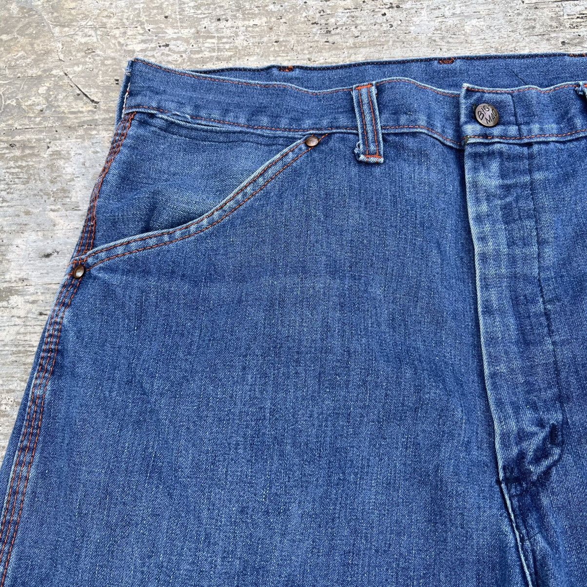 Big Mac Vintage 70s Big Mac Carpenter Jeans Relaxed Fit Size US 32 / EU 48 - 7 Thumbnail
