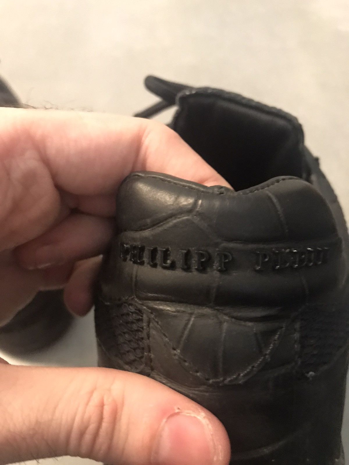 Philipp Plein Philipp Plein black sneakers Size US 11 / EU 44 - 7 Thumbnail