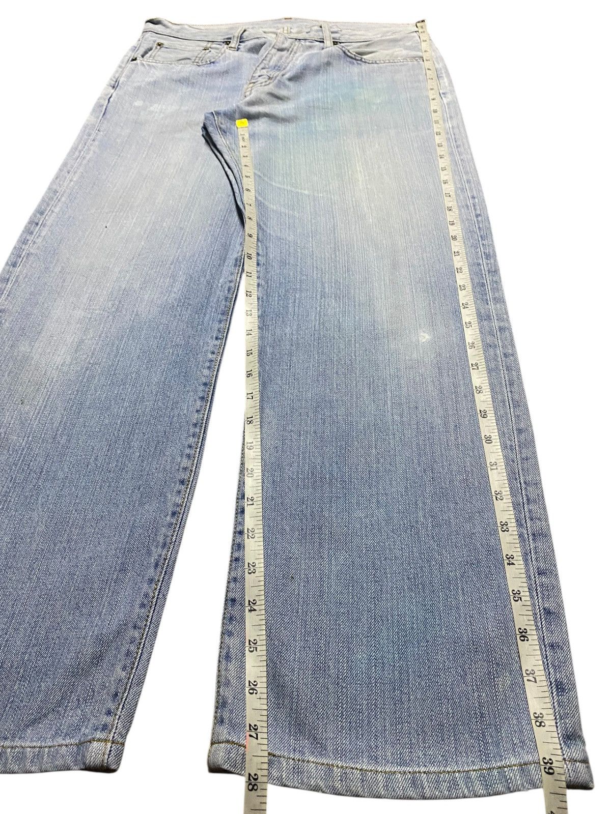 Japanese Brand Vintage Japanese Brand Uniqlo Stone Wash Distressed Loose Size US 33 - 11 Thumbnail