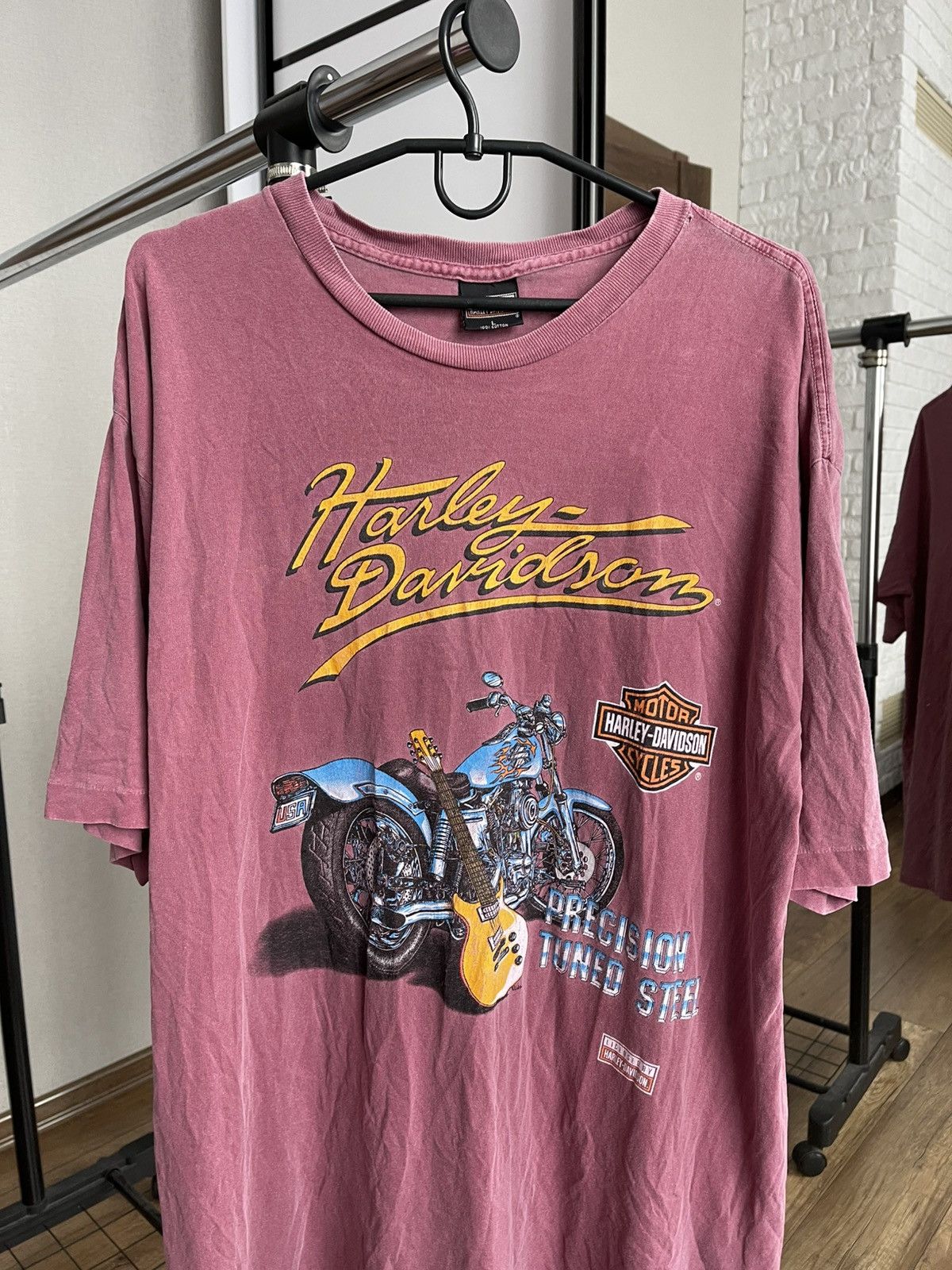 Vintage Harley Davidson Vintage T-Shirt Tee 90s USA Size US L / EU 52-54 / 3 - 5 Thumbnail
