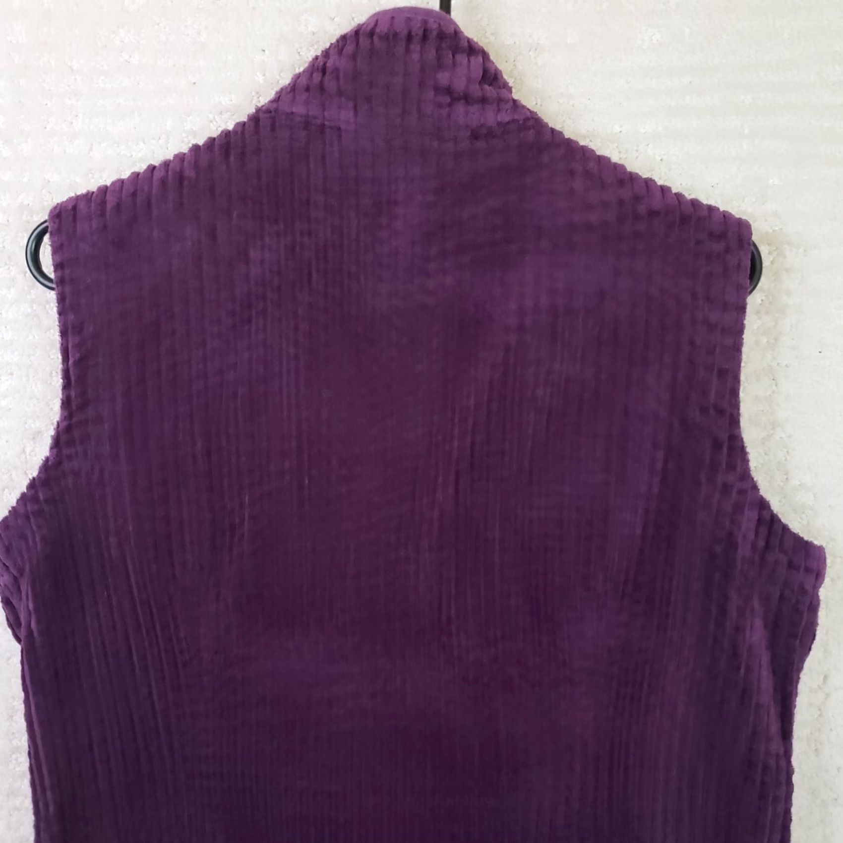 Vintage Woolrich Vest M Purple Full Zip 100% Cotton Machine Washable Womens Size M / US 6-8 / IT 42-44 - 6 Thumbnail