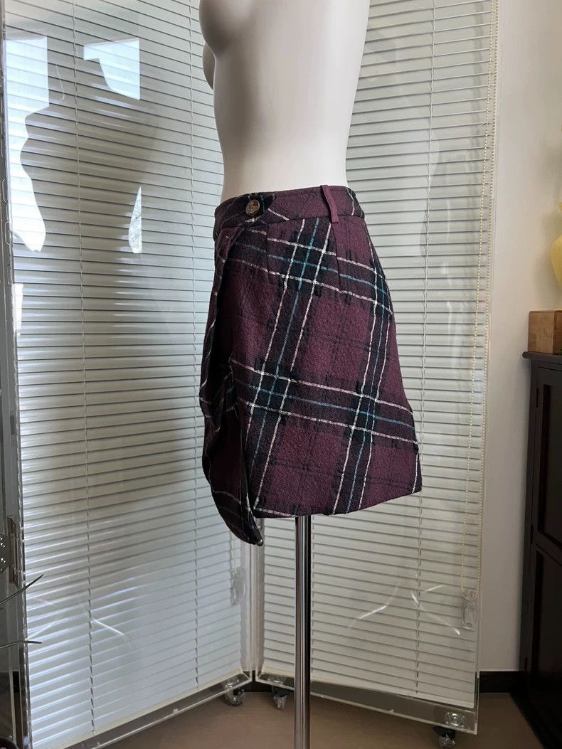 Vivienne Westwood Vivienne Westwood size2 English wool tweed asymmetrical hal Size 26" / US 2 / IT 38 - 3 Thumbnail
