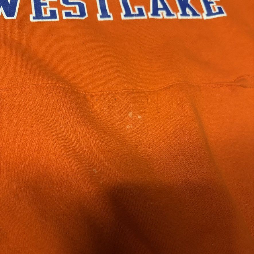 Russell Athletic Vintage 1990s Russell Athletic Hoodie Large Orange Size US L / EU 52-54 / 3 - 4 Thumbnail