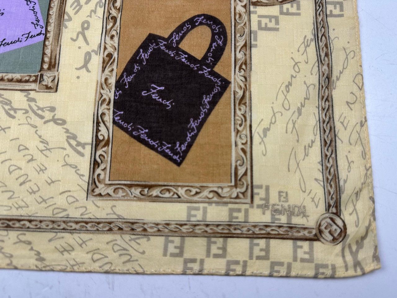 Fendi fendi handkerchief bandana tc44 Size ONE SIZE - 2 Thumbnail