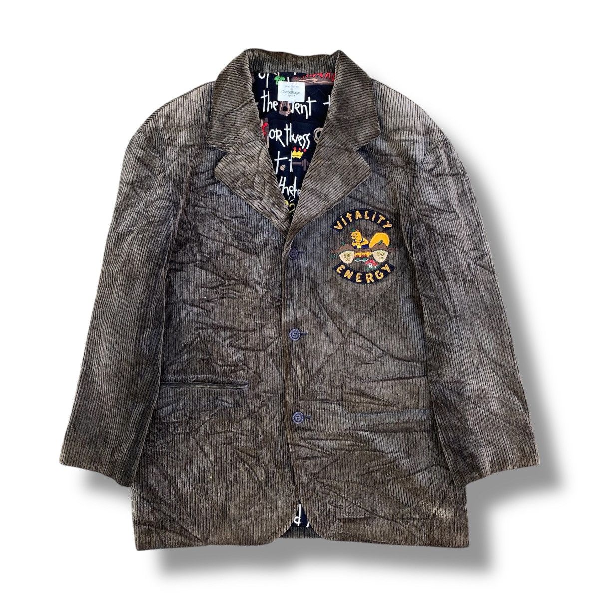 Jean Charles De Castelbajac Vintage Jean Charles de Castelbajac Sport Corduroy Jacket. Size US L / EU 52-54 / 3 - 1 Thumbnail
