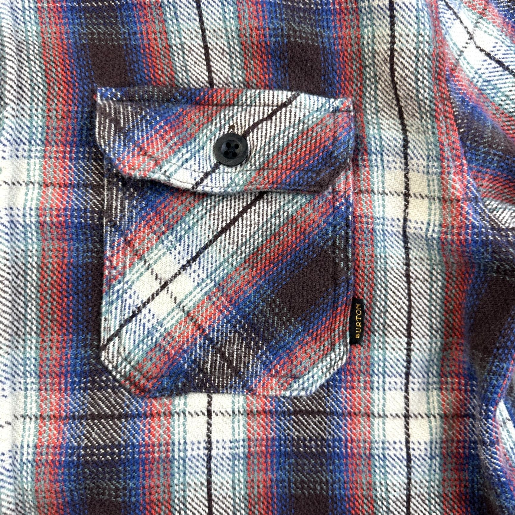 Burton Burton Shirt Mens M Red Flannel Button-Up Casual Outdoor Shirt Size US M / EU 48-50 / 2 - 5 Thumbnail