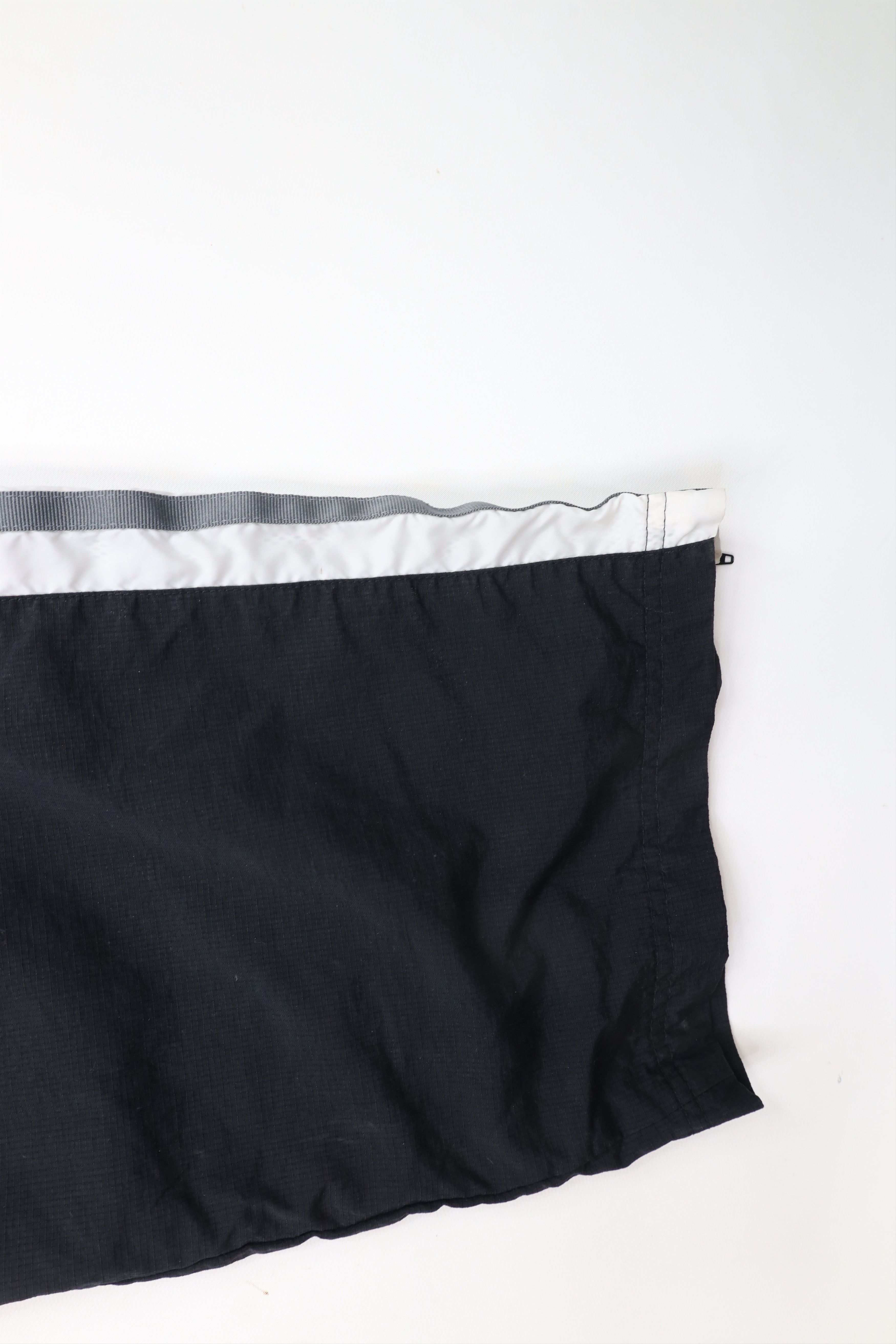 Reebok × Vintage Vintage 90s Reebok Lined Wide Leg Windbreaker Pants Black Size US 40 / EU 56 - 6 Thumbnail