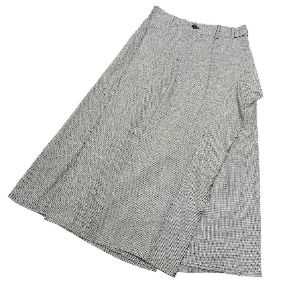 Yohji Yamamoto Yohji Yamamoto NOIR Houndstooth Skirt Pants. Size 28" / US 6 / IT 42 - 8 Thumbnail