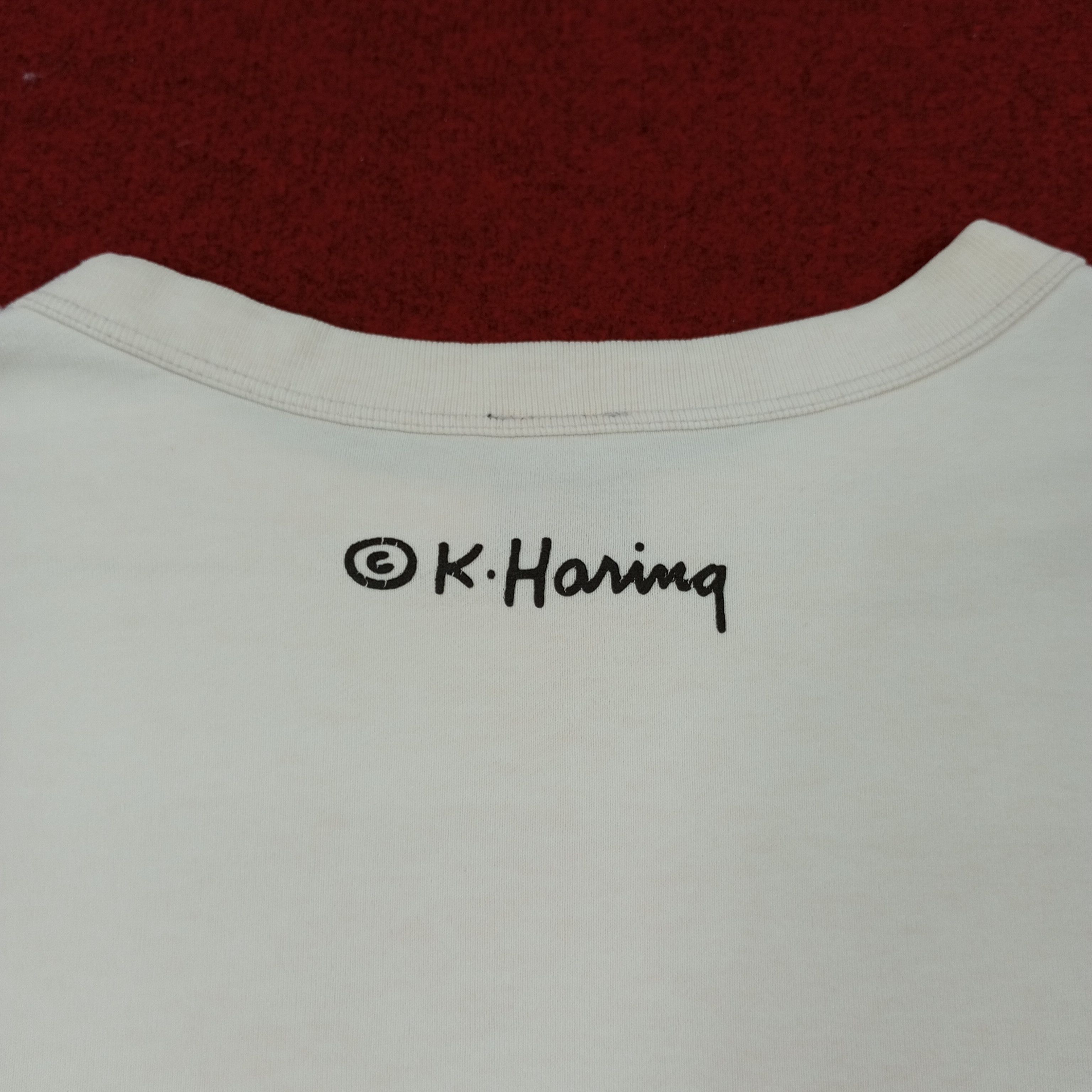 Keith Haring × Vintage Keith Haring Sweatshirt Streetwear Style Size US L / EU 52-54 / 3 - 5 Thumbnail