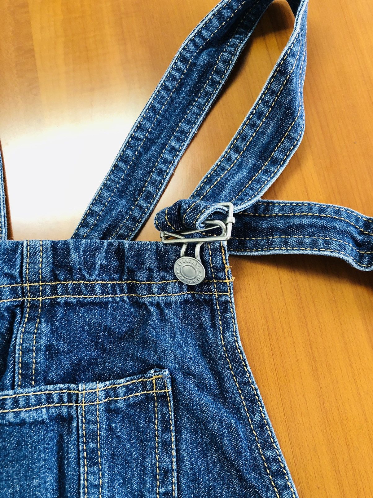 Japanese Brand Colza Denim Overall Size 30" / US 8 / IT 44 - 4 Thumbnail